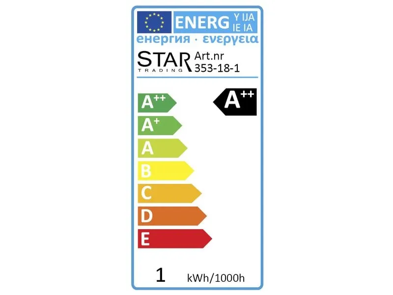 Star Trading LED Leuchtmittel E27 G45 Soft Glow 30 lm 2100K 0.5W 220-240 Star Trading LED Leuchtmittel E27 G45 Soft Glow 30 lm 2100K 0.5W 220-240