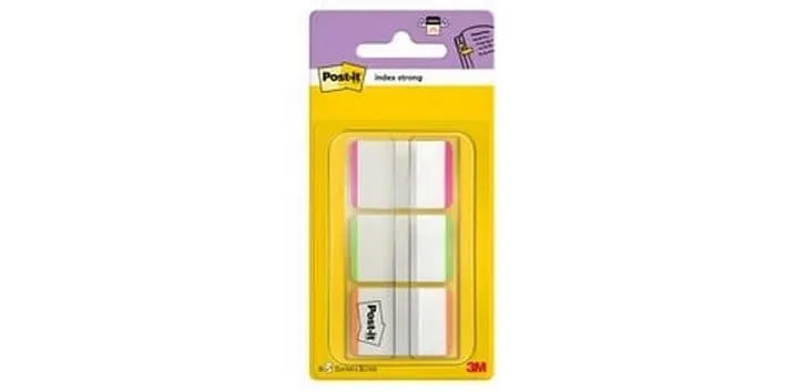 Post-it 3M Index Strong Mehrfarbig, 3 Stück