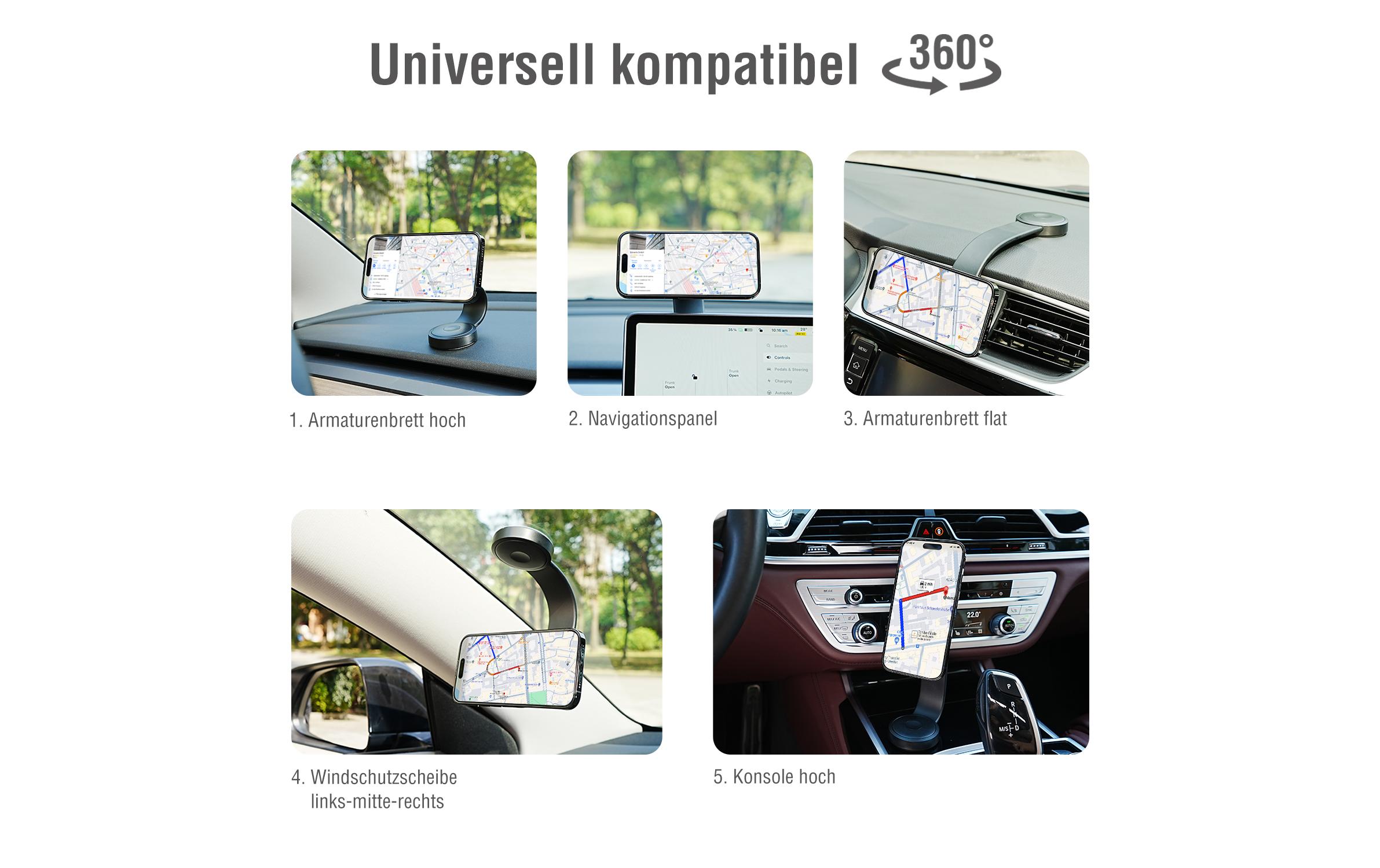 4smarts Halterung Magnet Flex schwarz