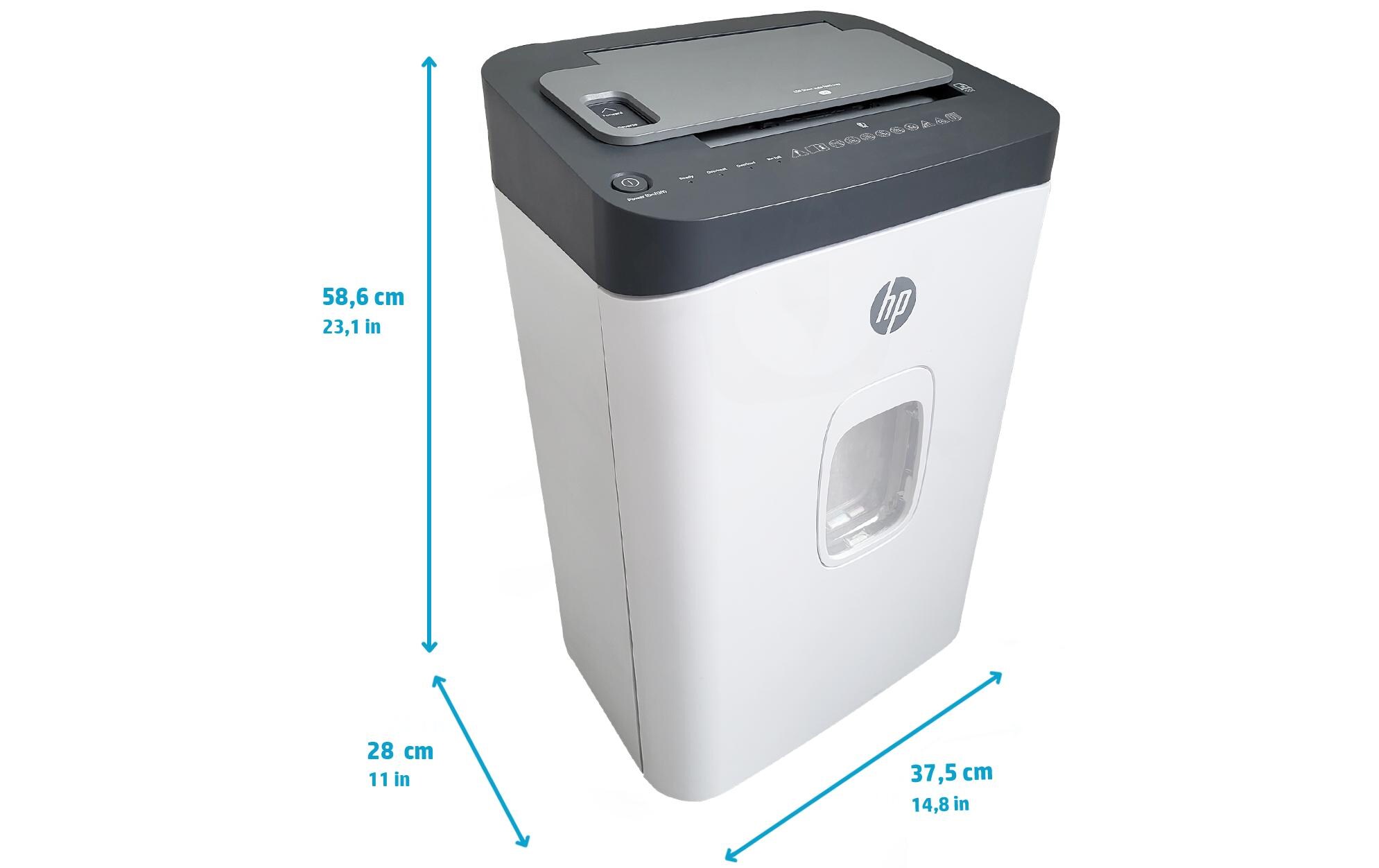 HP Aktenvernichter One Shredder Auto 200 CC, Sicherheitsstufe 4