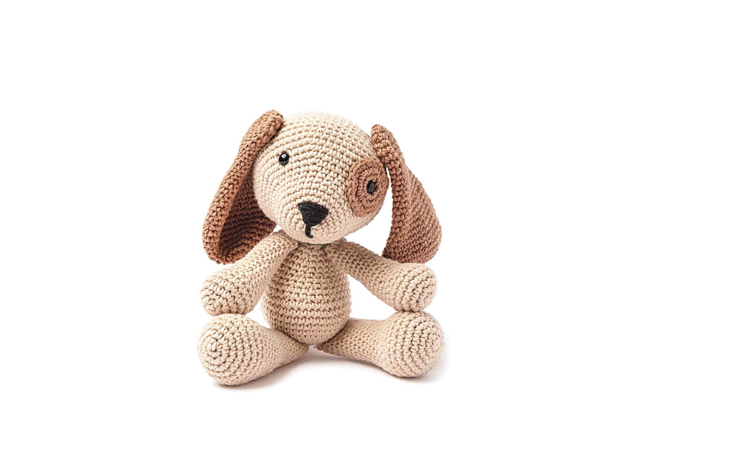 Rico Design Knopfaugen Braun-Schwarz 11 mm 4 Stück