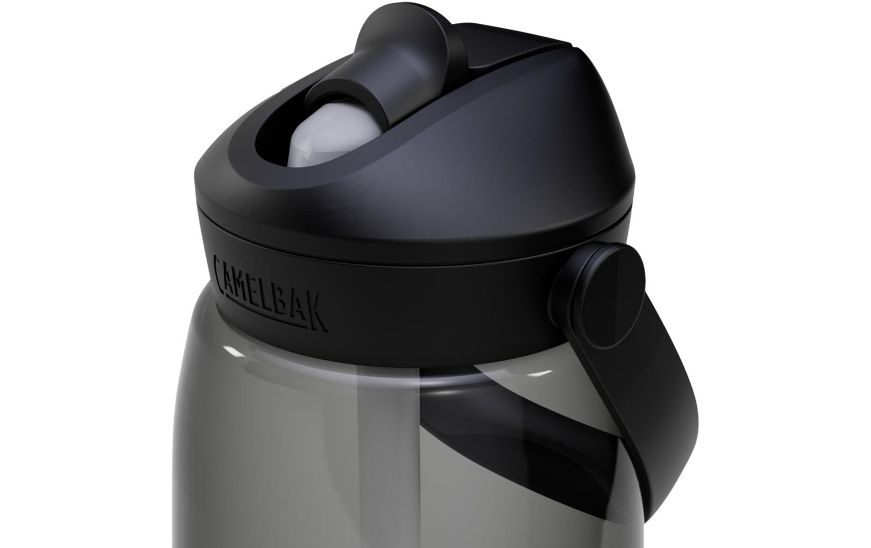 CamelBak Trinkflasche Thrive Flip Straw 1000 ml, Charcoal