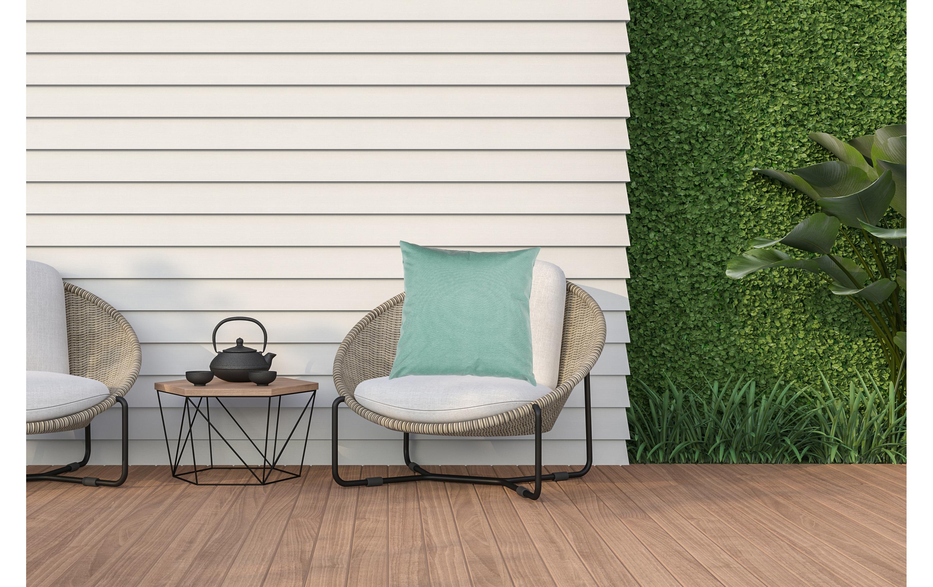 Casa Leon Kissenbezug Lisa Outdoor 40 x 40 cm, Hellgrün