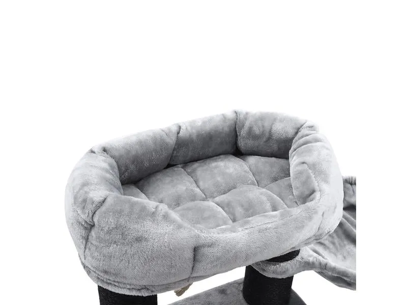 Feandrea Kratzbaum Stämme, 141 cm, Grau/Schwarz Feandrea Kratzbaum Stämme, 141 cm, Grau/Schwarz