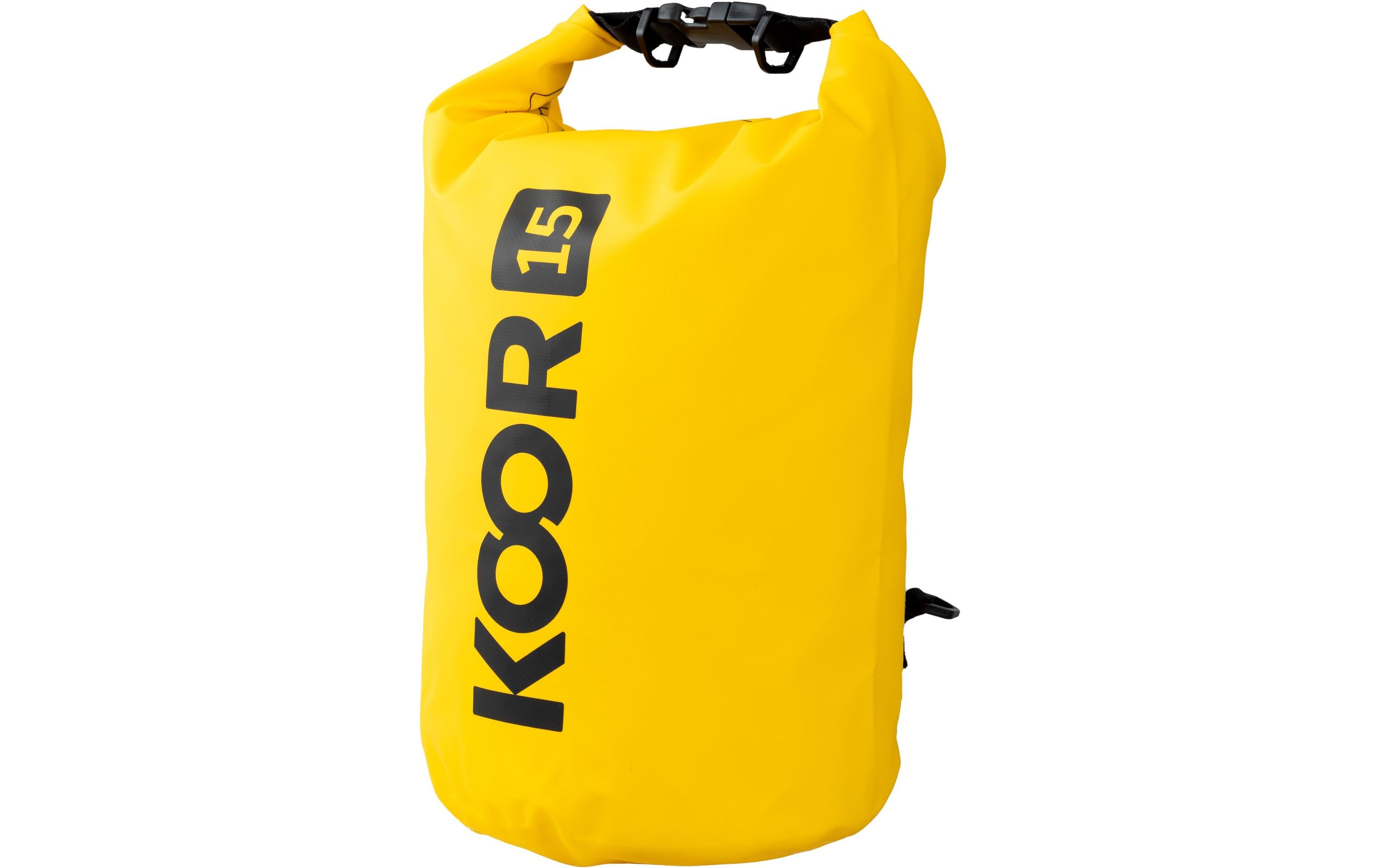 KOOR Dry Bag Zaaino Gelb 15 l KOOR Dry Bag Zaaino Gelb 15 l