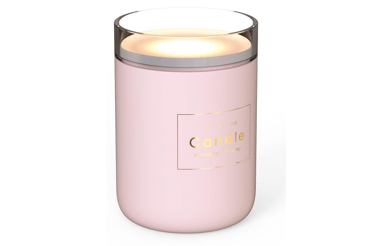 Linuo Mini-Luftbefeuchter Candle GO-204-P Pink