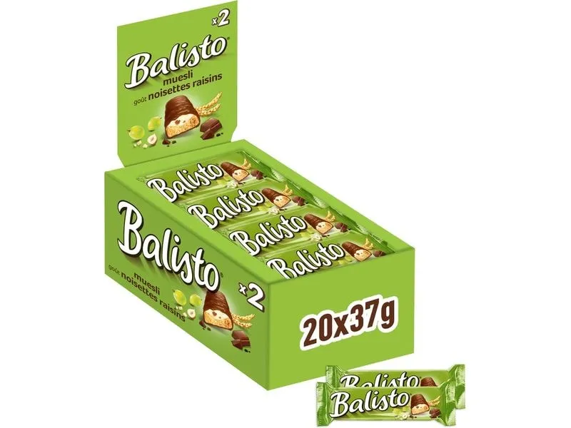 Balisto Riegel Muesli 20 x 37 g Balisto Riegel Muesli 20 x 37 g