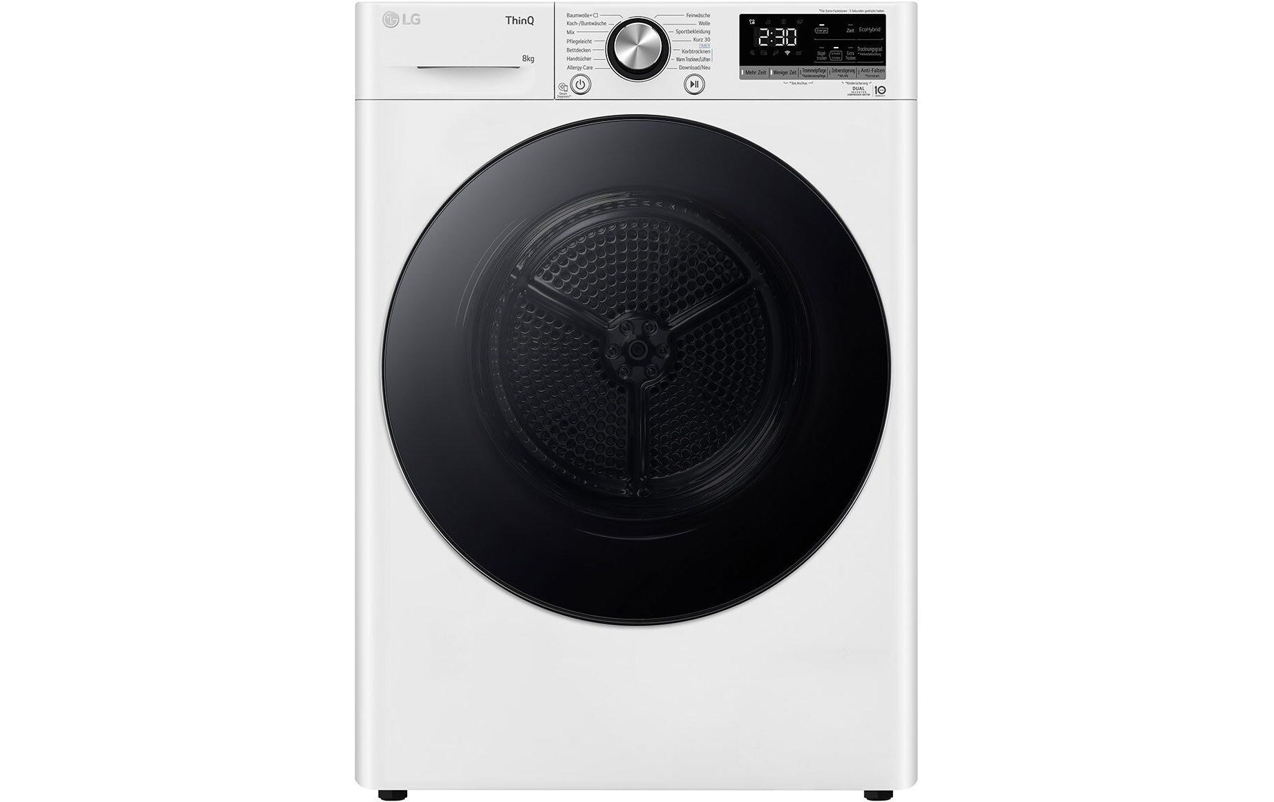 LG Wäschetrockner RT80V9W Links/Wechselbar LG Wäschetrockner RT80V9W Links/Wechselbar