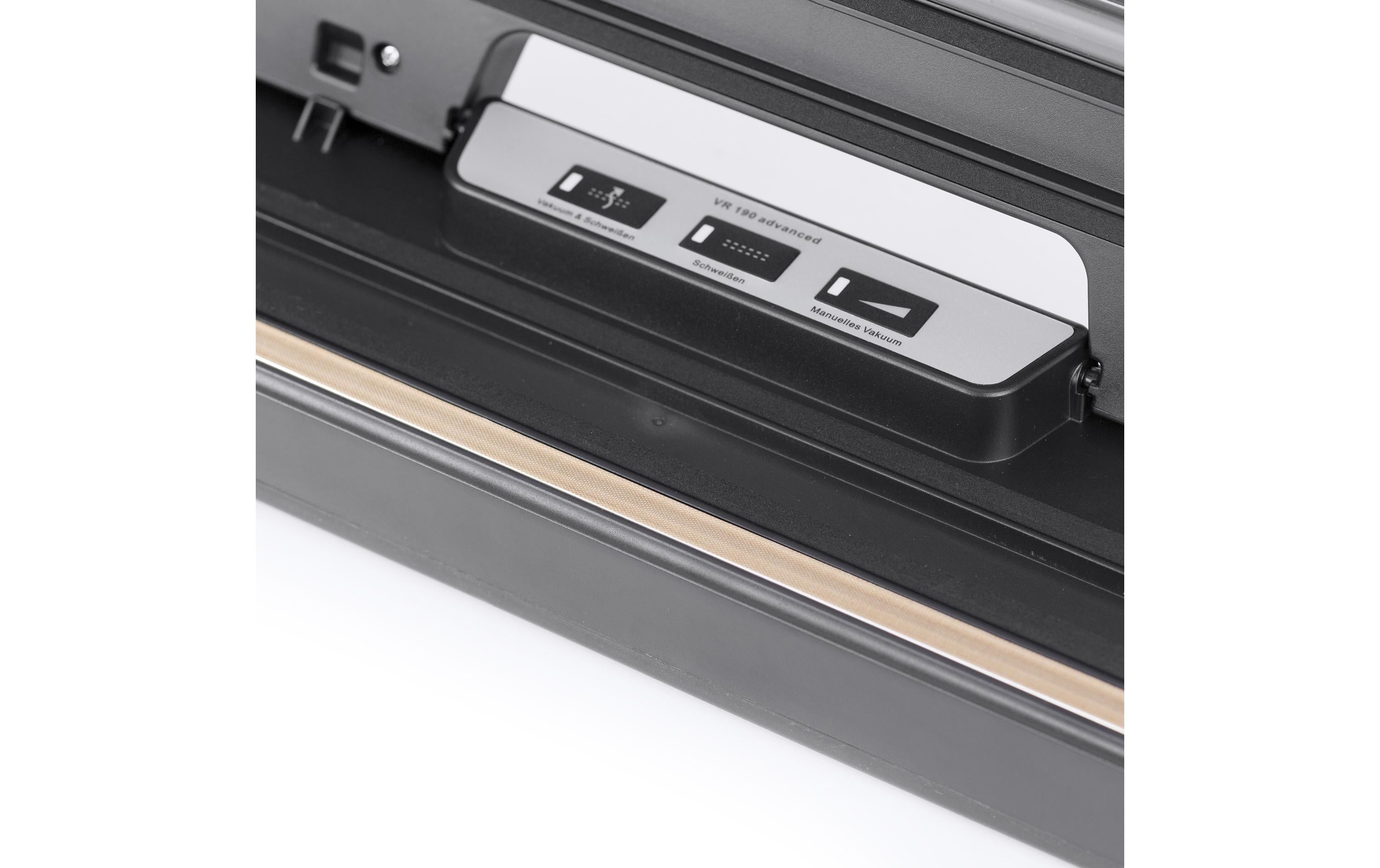 Caso Vakuumiergerät VR 190 Schwarz/Silber