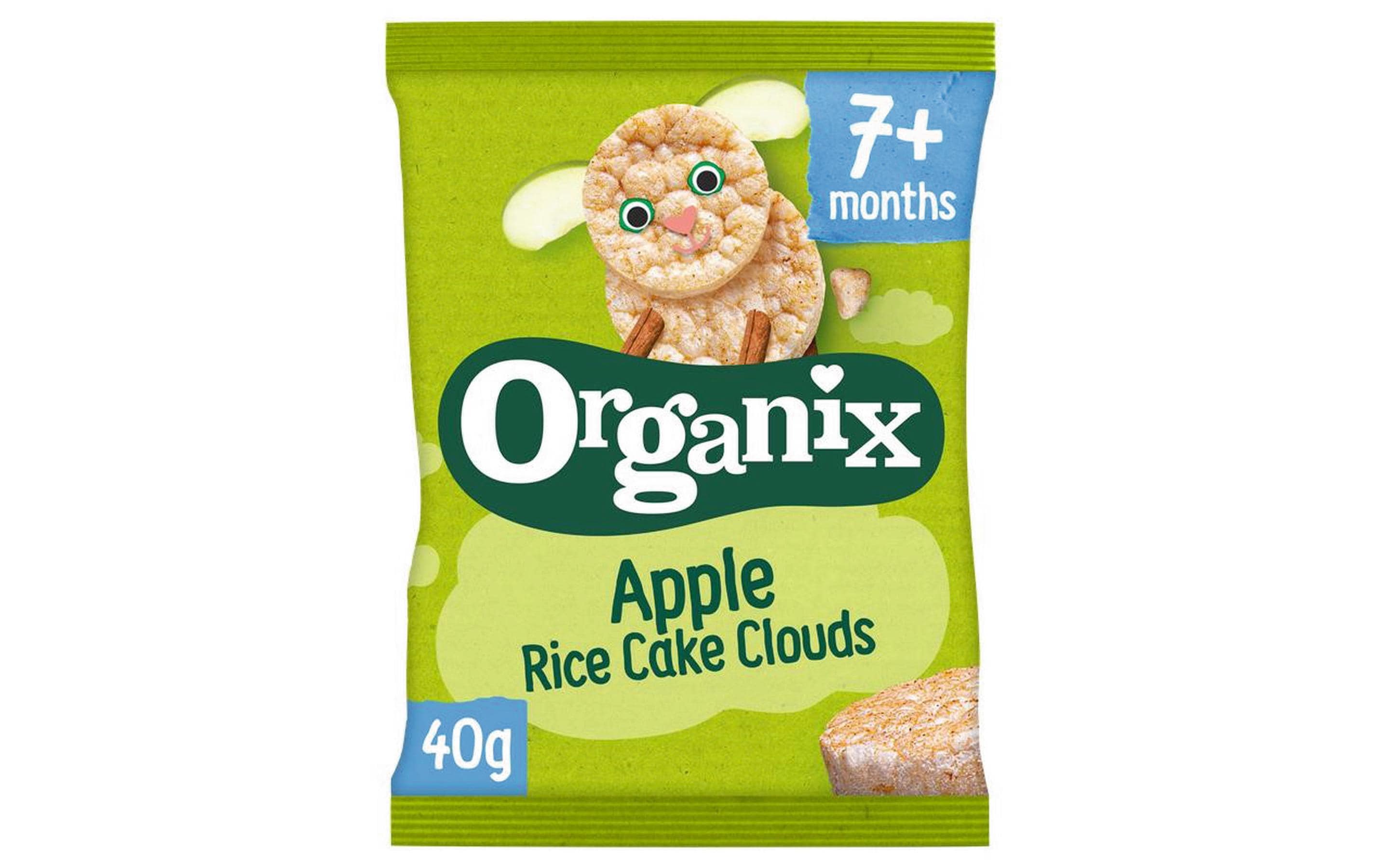 Organix Reiswaffel Apple Rice Cake Clouds Bio 40 g