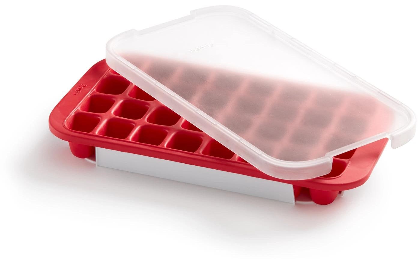 Lékué Eiswürfelform Rot
