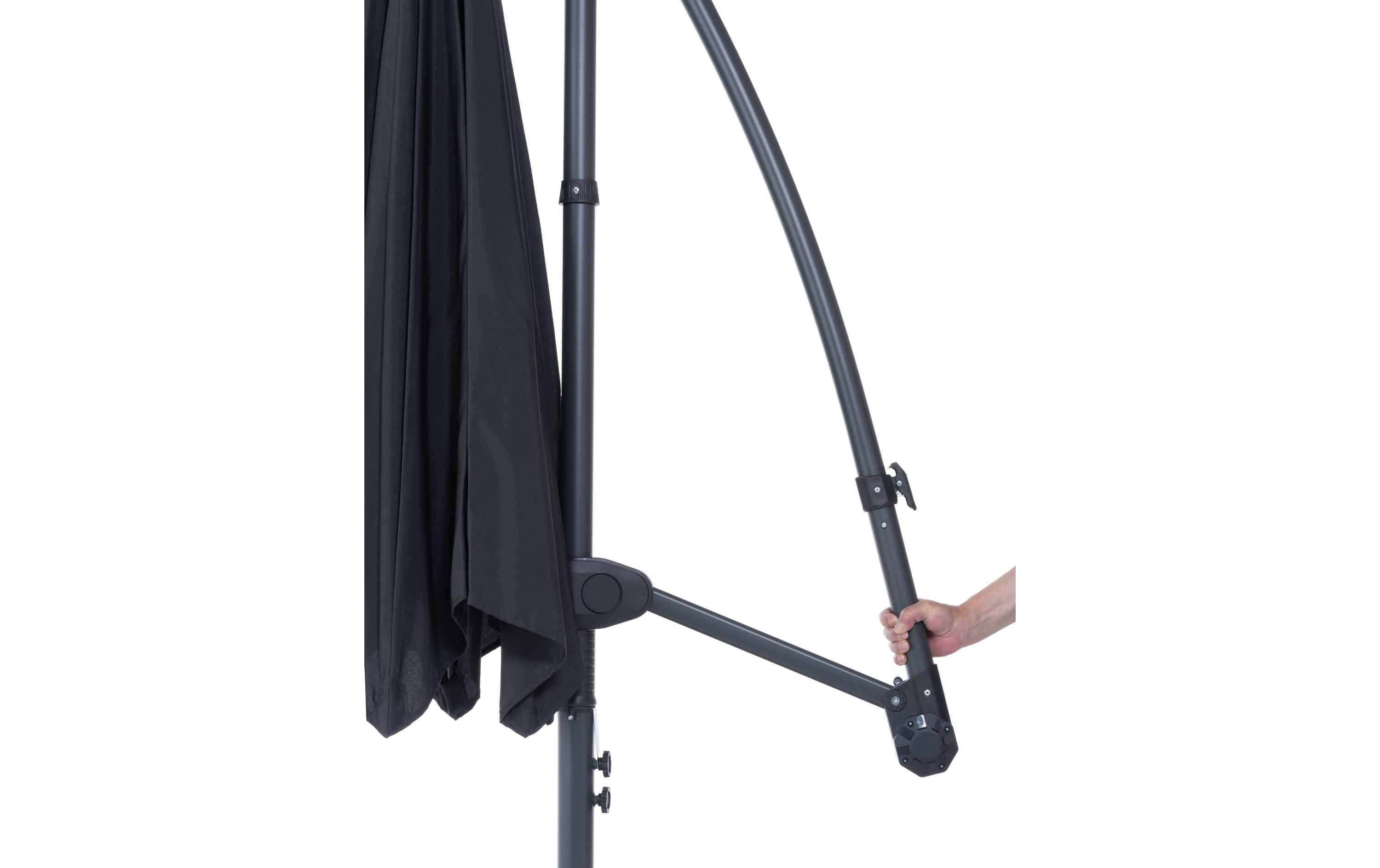 COCON Sonnenschirm TR-018 Ø 300 cm, hängend, Grau