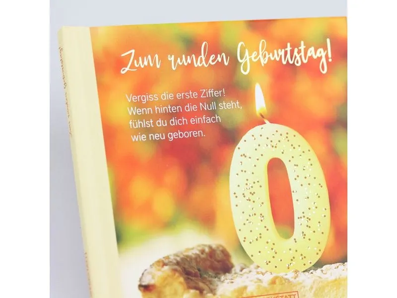 Grafik Werkstatt Minibuch Zum runden Geburtstag!