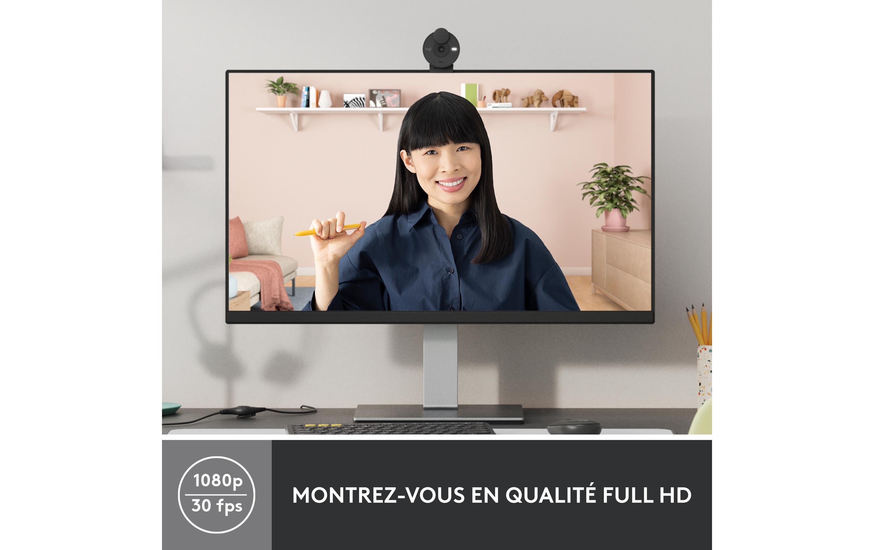 Logitech Webcam Brio 300 Graphite