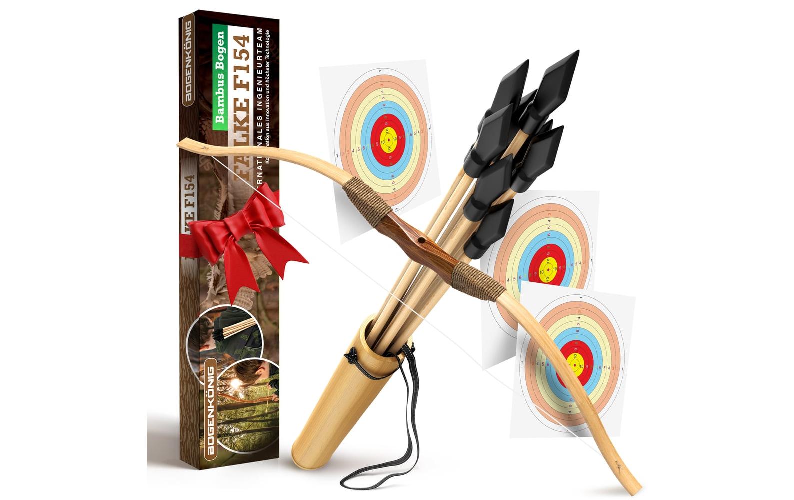 Bogenkönig Bogenschiess-Set 10-teilig