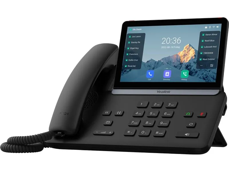 Yealink Tischtelefon SIP-T88W Schwarz