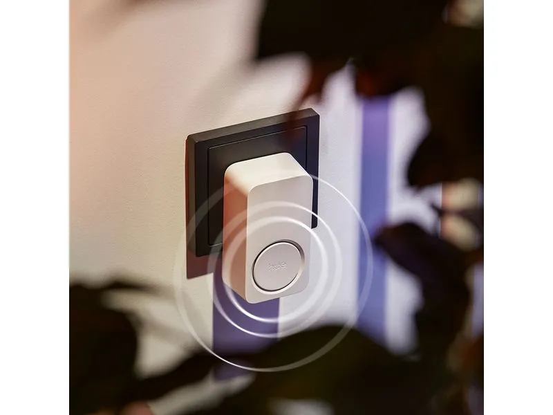 Philips Hue Secure Indoor Gong 87 dB, 0 m, Weiss