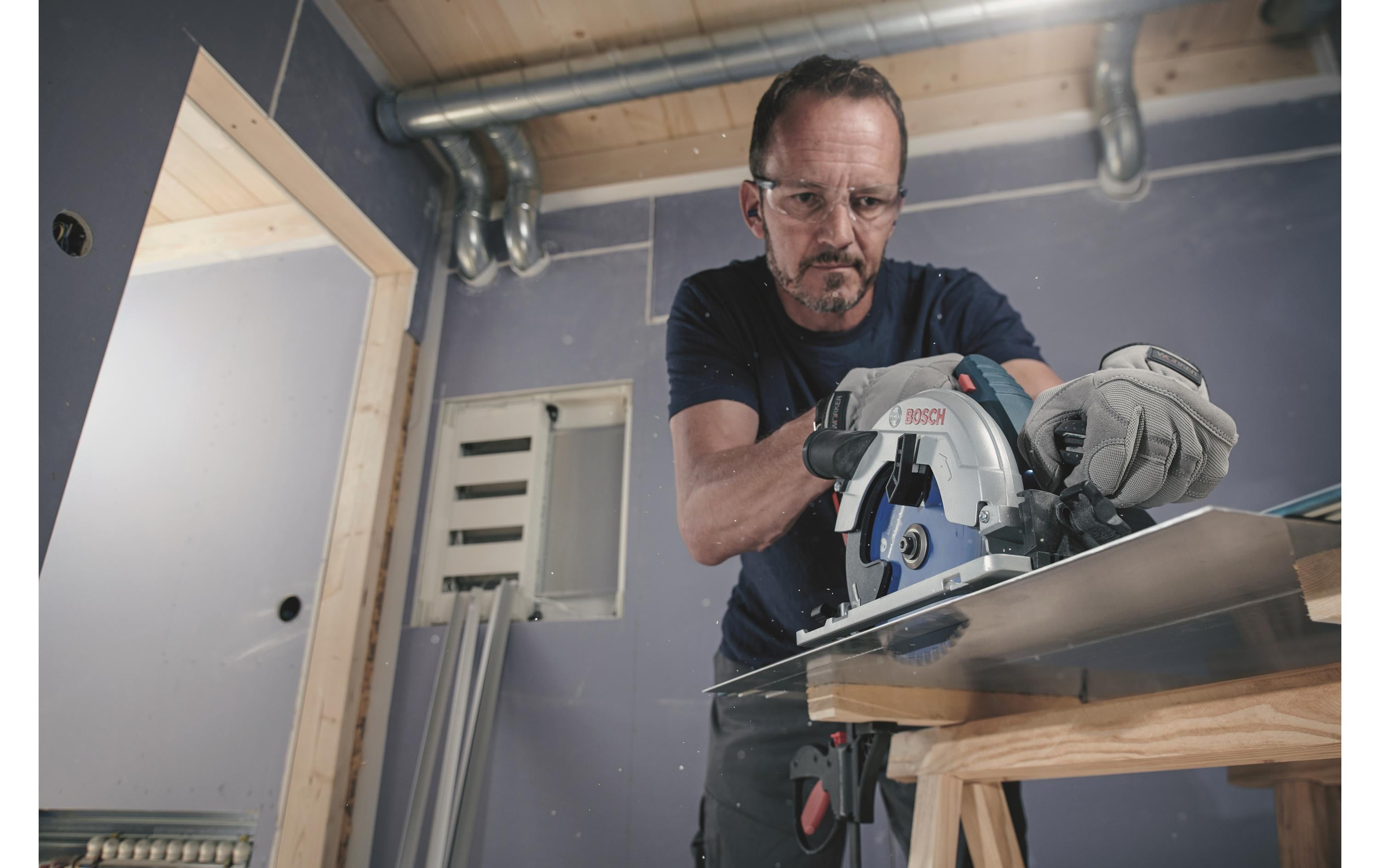 Bosch Professional Kreissägeblatt Standard for Aluminium Ø 165, Z 54