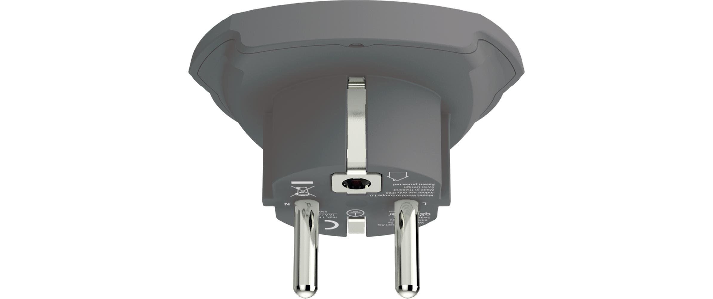 Q2Power Country-Reiseadapter World-EU