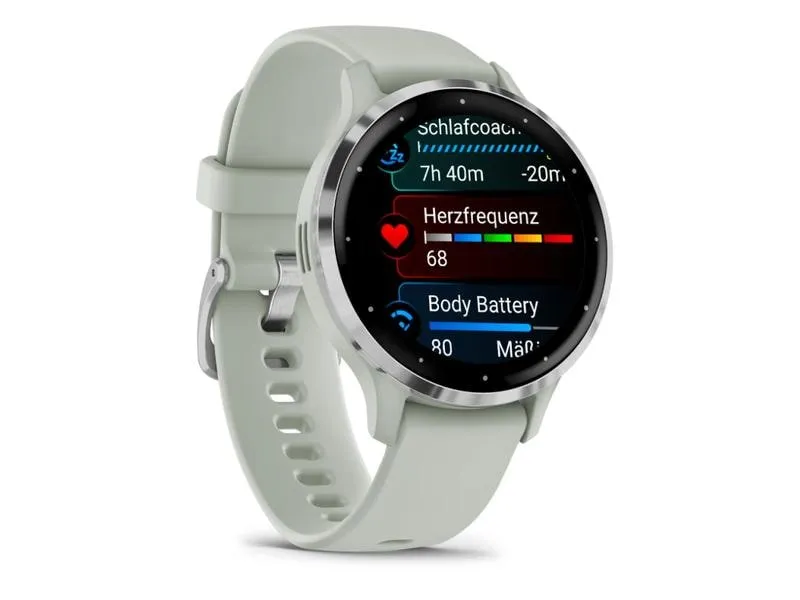 GARMIN Sportuhr Venu 3S Salbeigrau / Silber GARMIN Sportuhr Venu 3S Salbeigrau / Silber