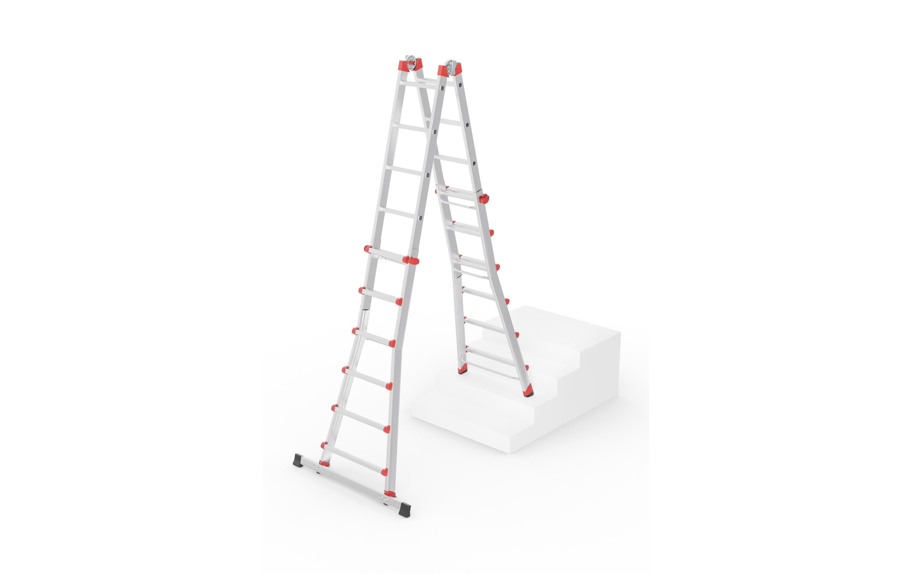 Hailo Teleskopleiter M80 4 x 6 Sprossen