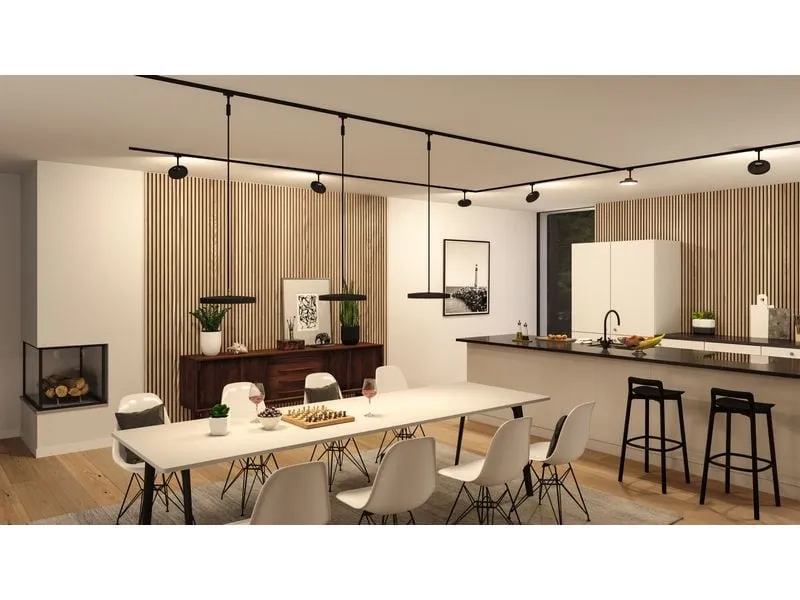 Paulmann URail LED Pendel Hildor 15W, 3000K, Schwarz