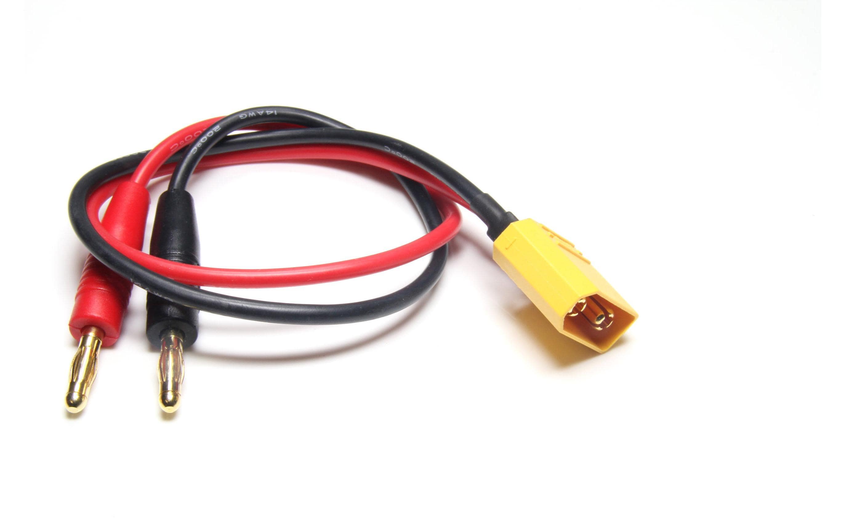 EP Ladekabel 4 mm Bananenstecker zu XT90 EP Ladekabel 4 mm Bananenstecker zu XT90