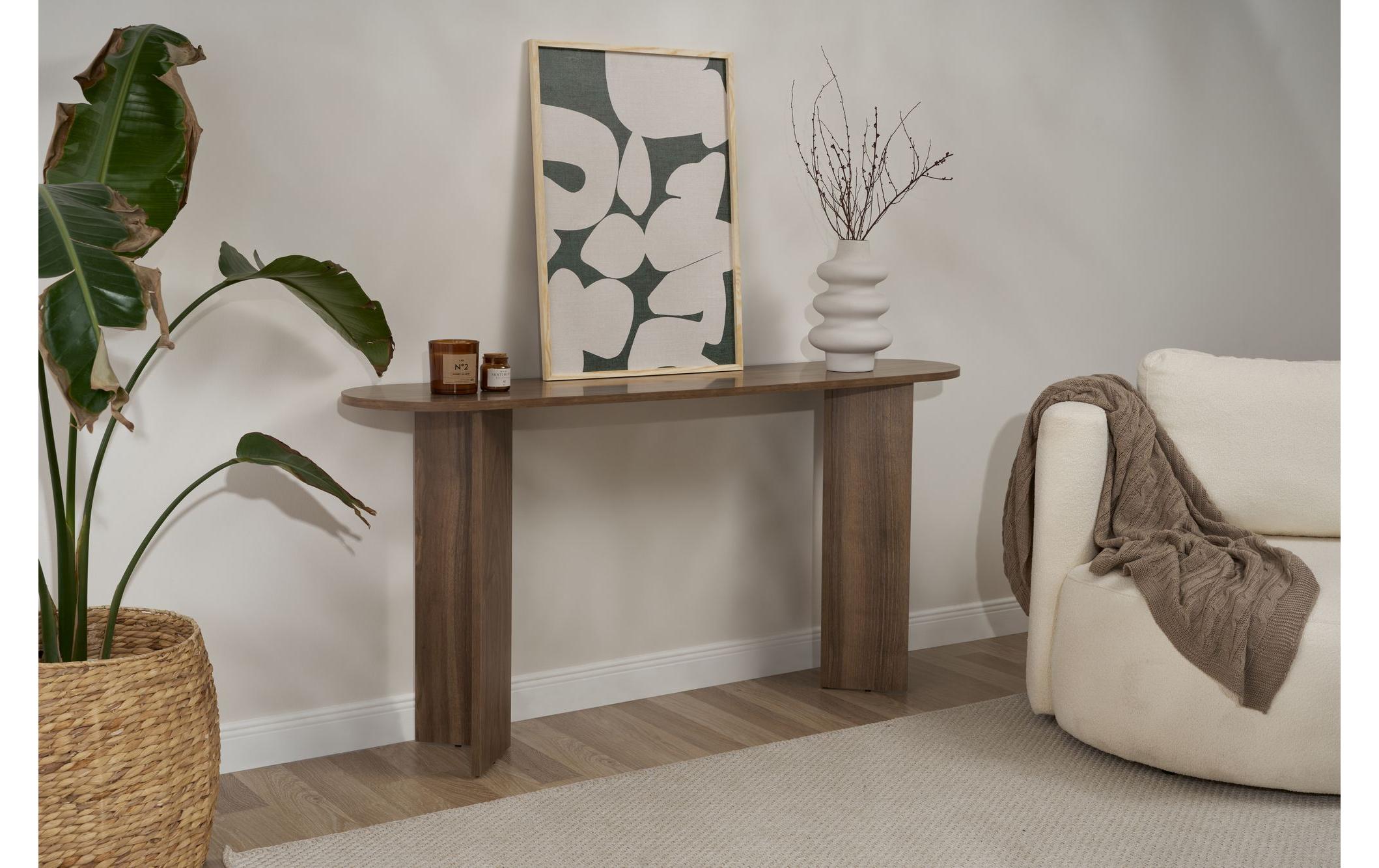Woody Fashion Sideboard Sira Walnut 150 x 75 cm, Braun