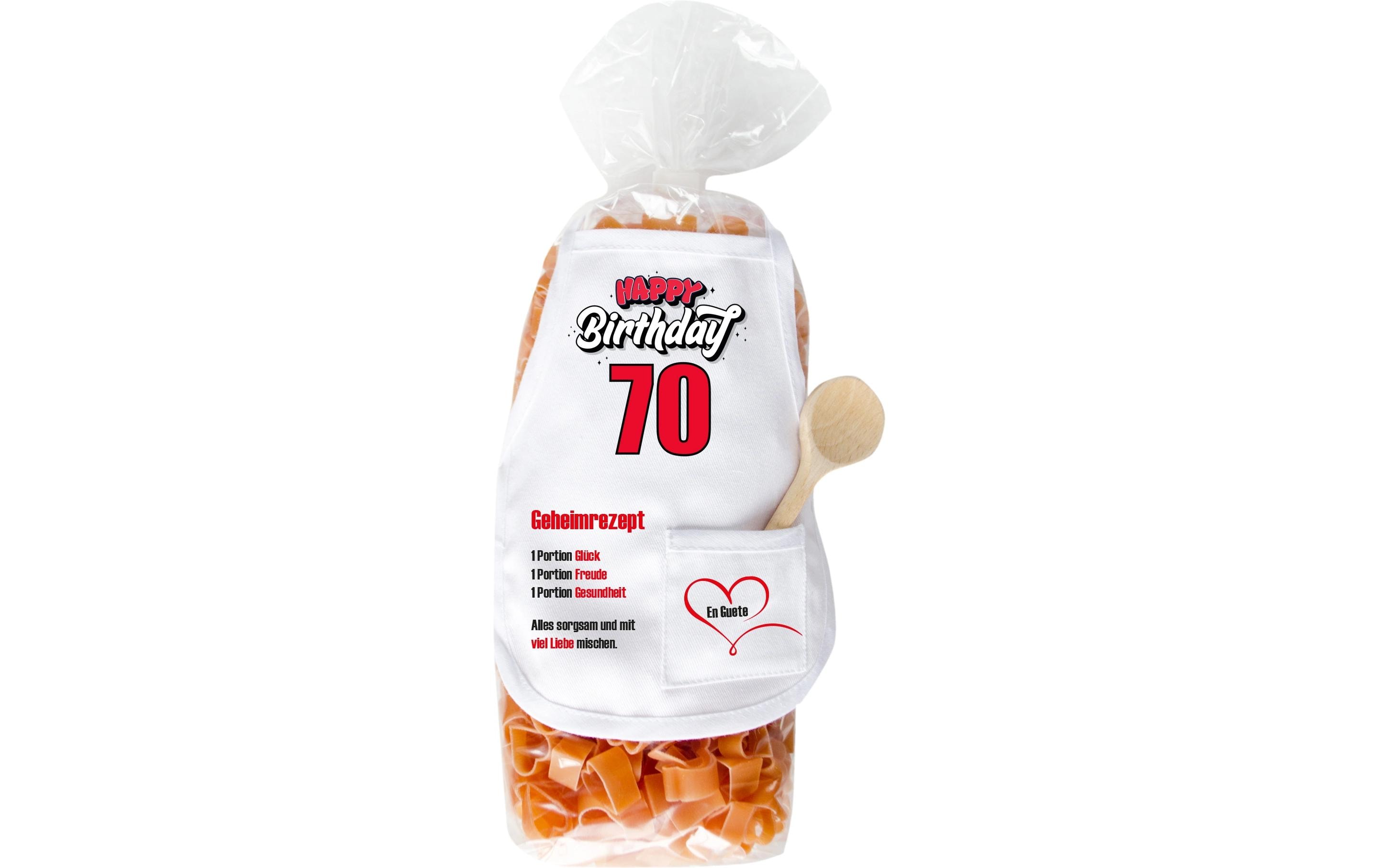 Trendcompany Pasta 70. Geburtstag