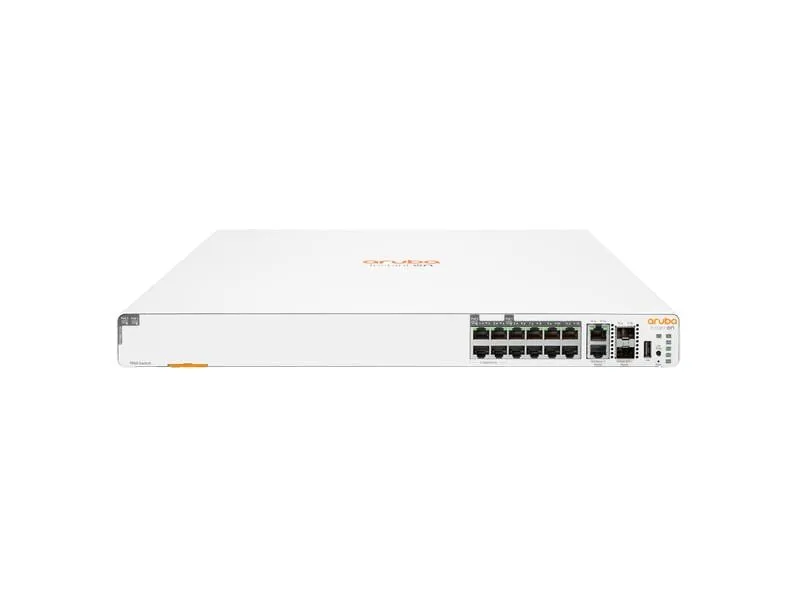 HPE Aruba Networking PoE+ Switch 1960-2P-2.5G-8P-1G 16 Port HPE Aruba Networking PoE+ Switch 1960-2P-2.5G-8P-1G 16 Port