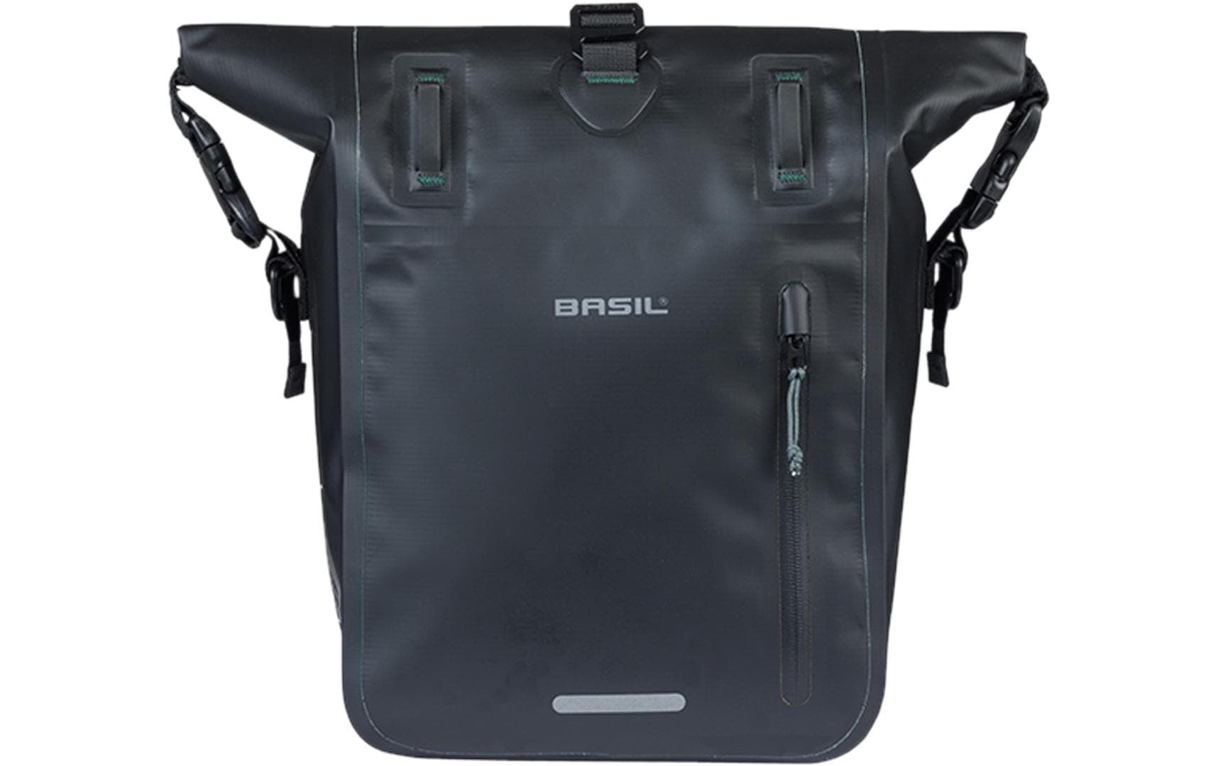 BASIL Gepäckträgertasche Rivo M, Tarpaulin MIK 12-15 l, schwarz
