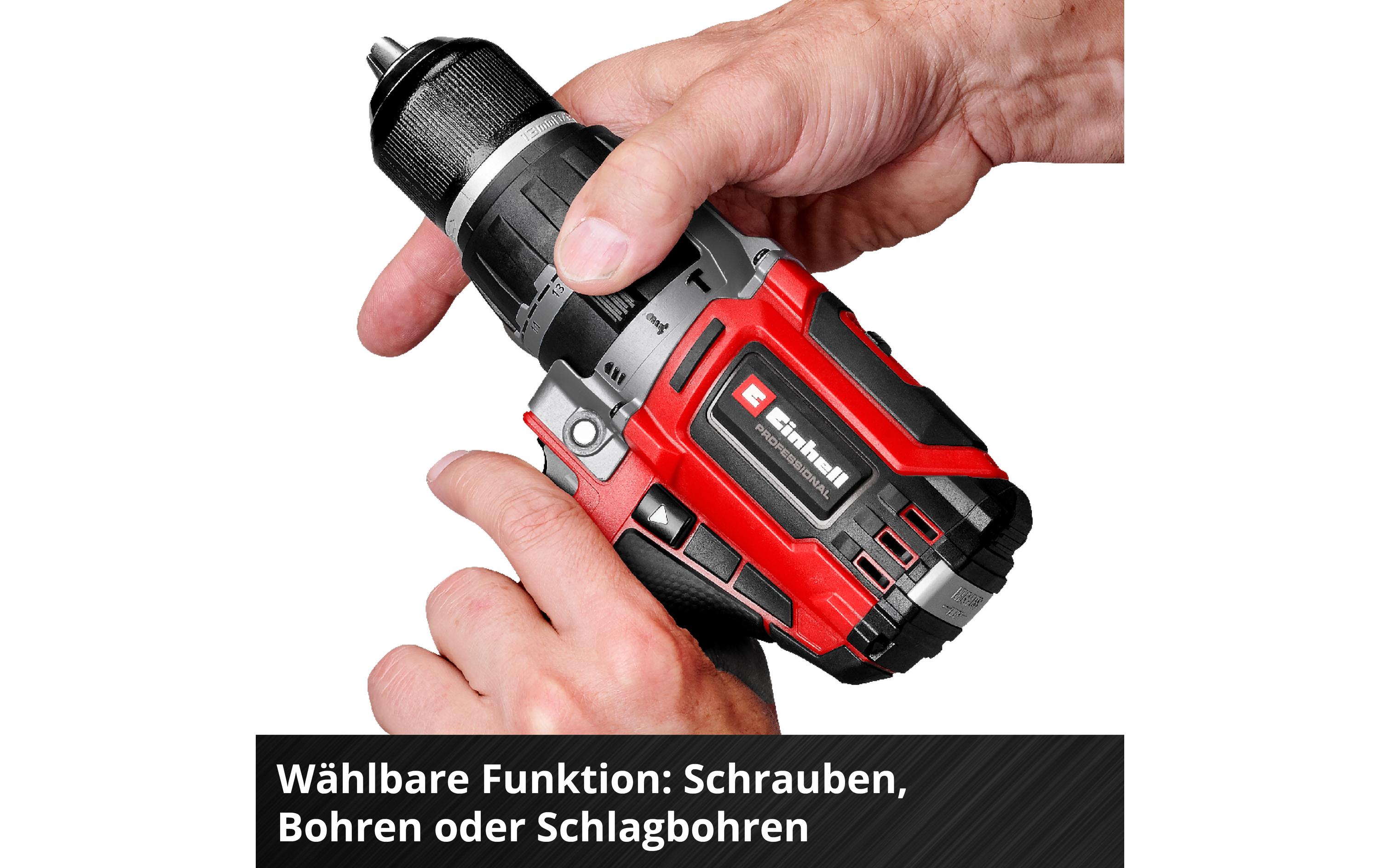 Einhell Akku-Schlagbohrschrauber TP-CD 18/70 Li-i BL (2 x 2.0Ah)