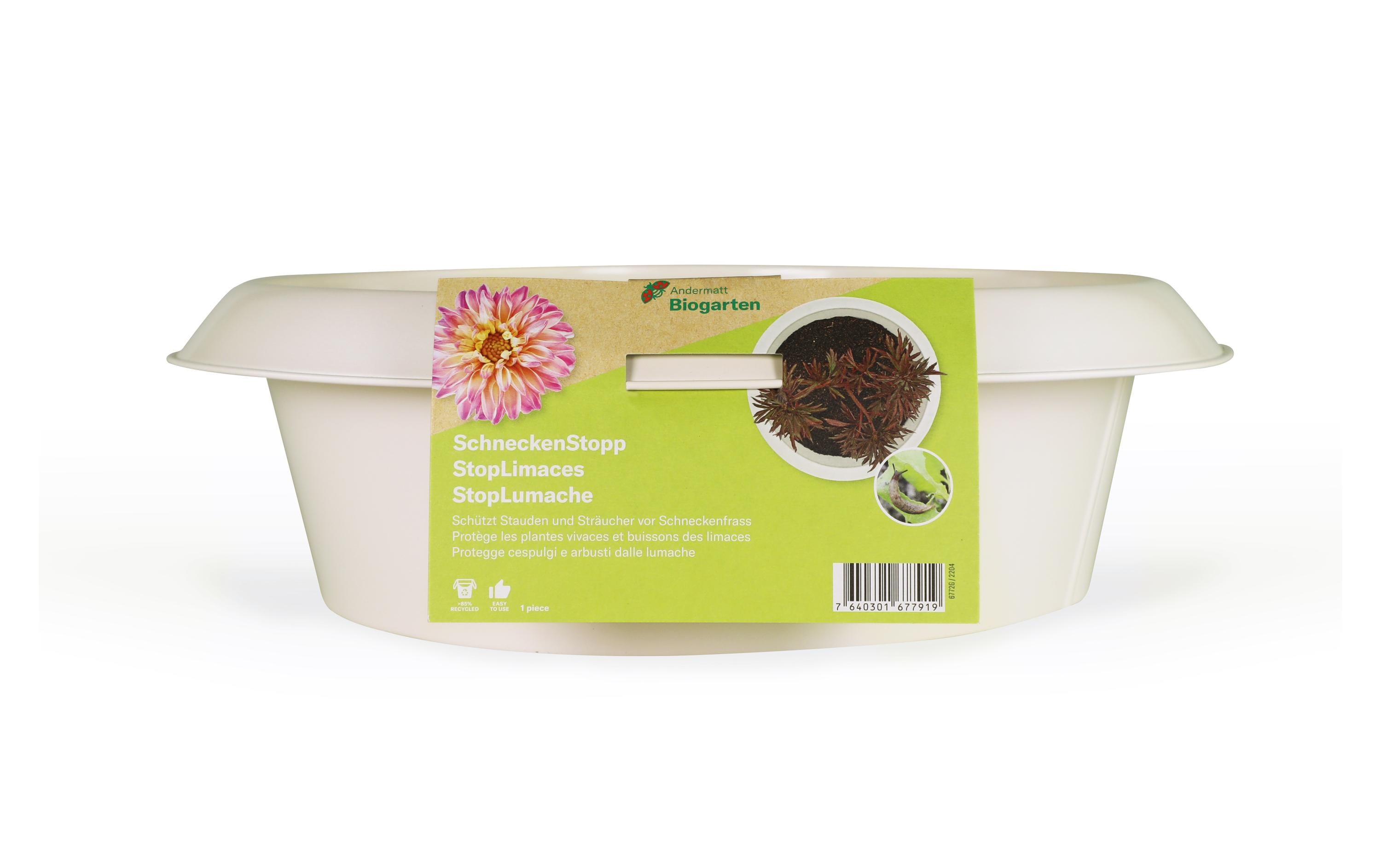 Andermatt Biogarten SchneckenStopp FE, 1 Stück, Elfenbein