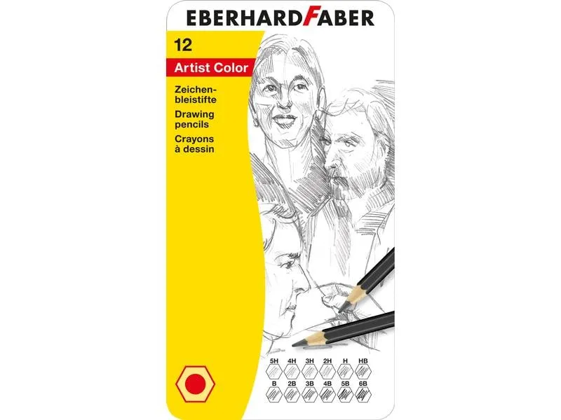 Eberhard Faber Bleistift Artist Color 12-teilig Eberhard Faber Bleistift Artist Color 12-teilig