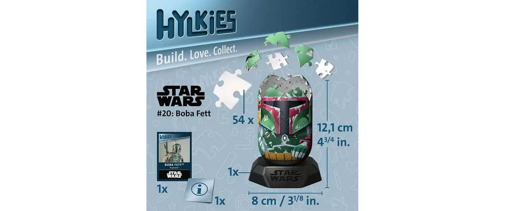 Ravensburger 3D Puzzle Hylkies – Star Wars Boba Fett