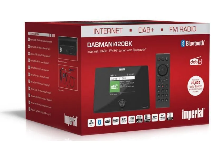 Imperial Radio-Tuner DABMAN i420 Schwarz