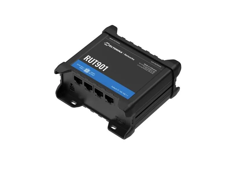 Teltonika LTE-Industrierouter RUT901 Teltonika LTE-Industrierouter RUT901