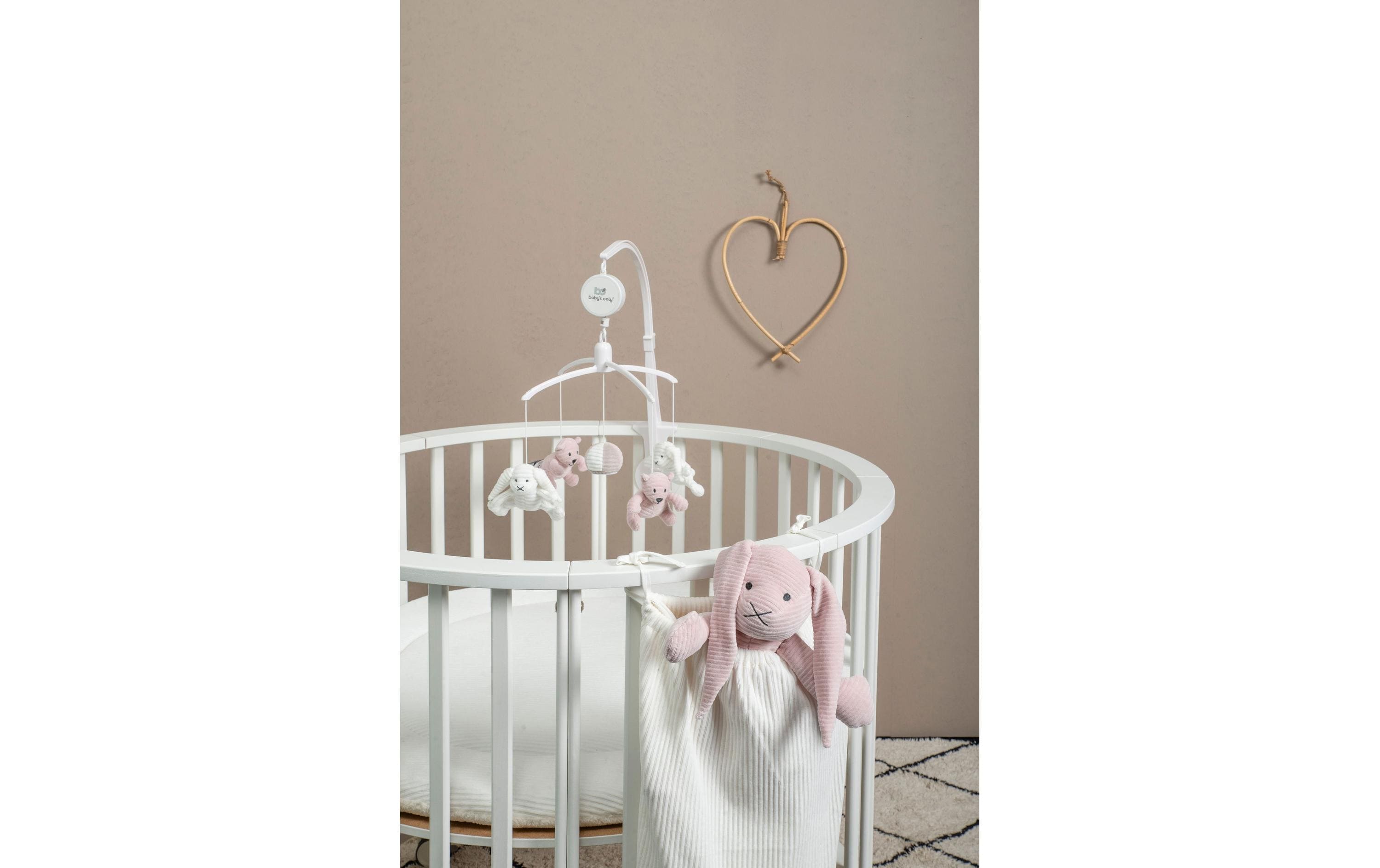 baby's only Krabbeldecke Sense Kieselgrau – Ø90 cm