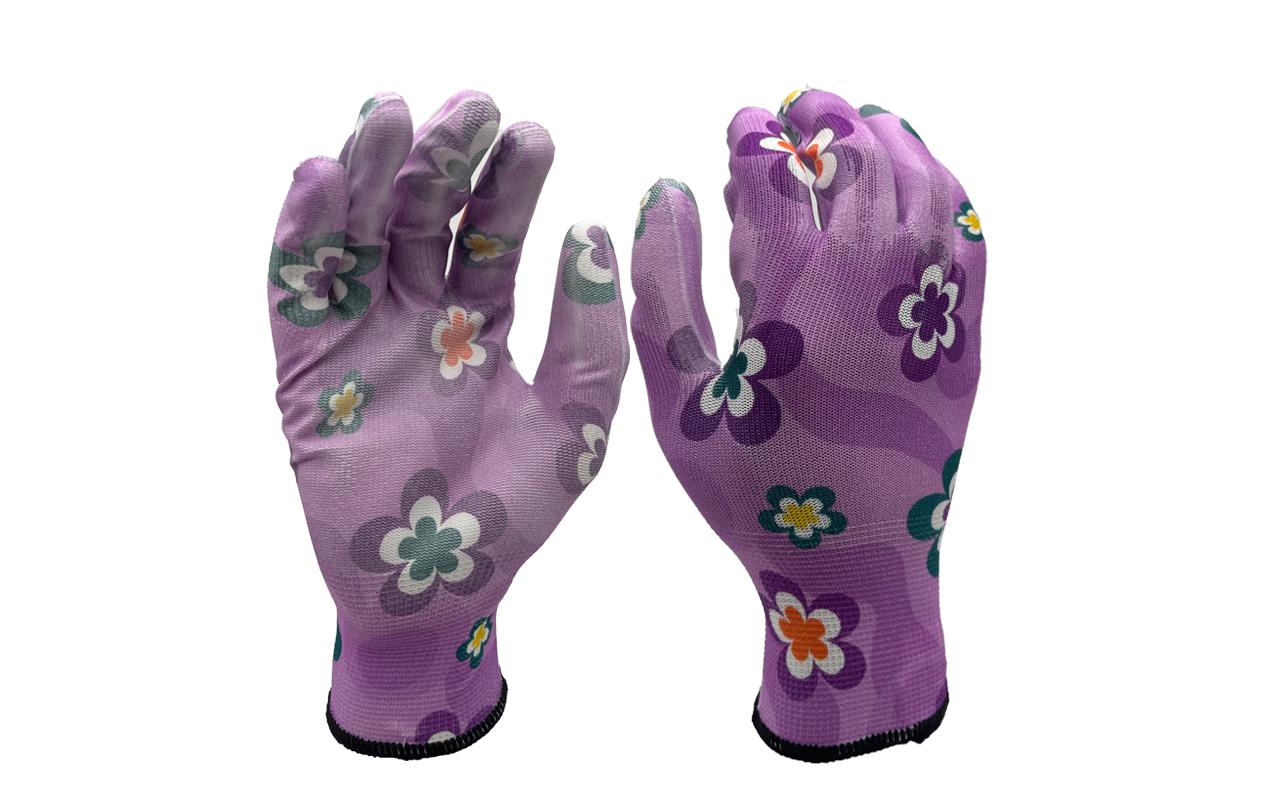 FTM Gartenhandschuh Polyester, 10/XL, Lila/Mehrfarbig FTM Gartenhandschuh Polyester, 10/XL, Lila/Mehrfarbig