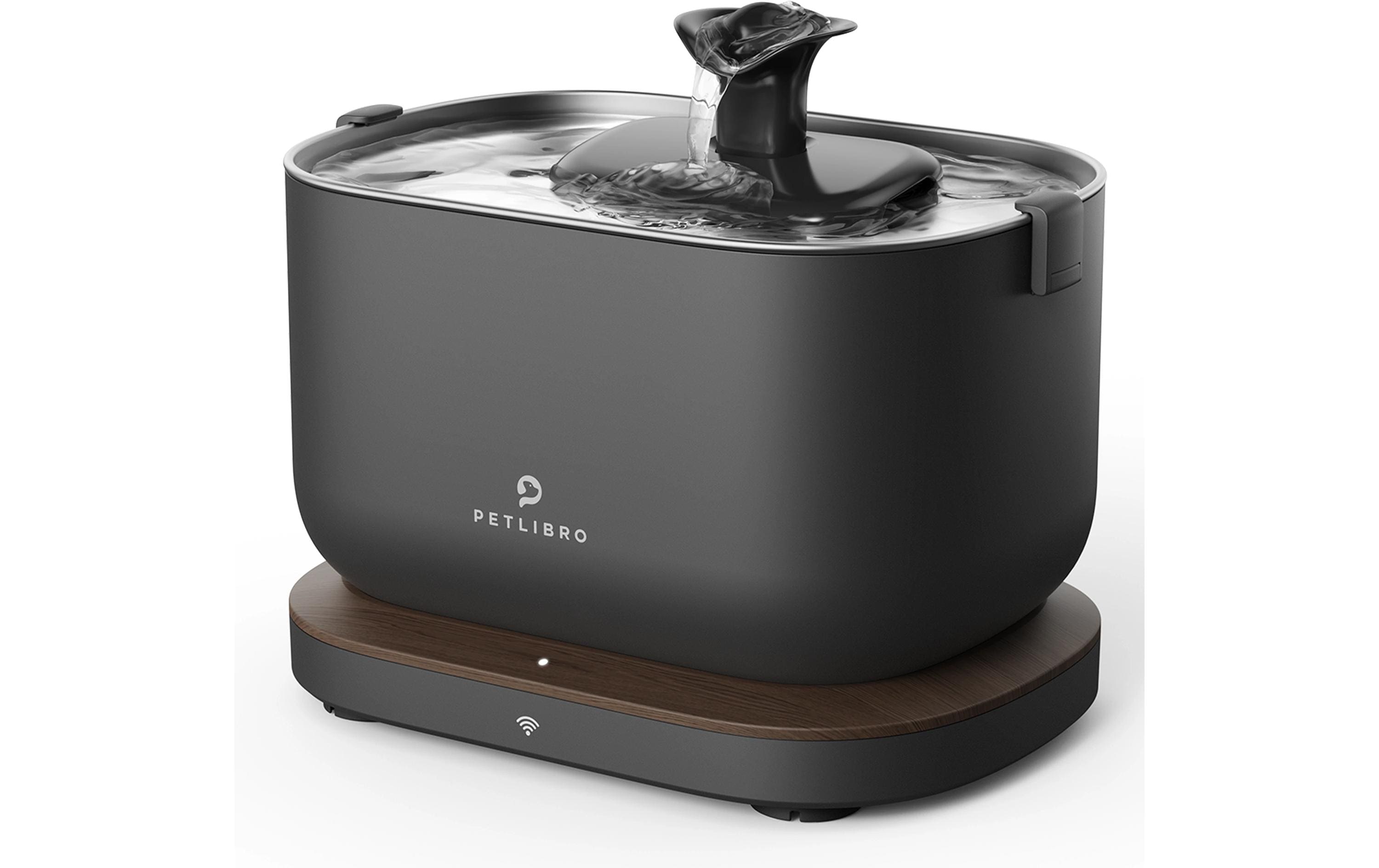 Petlibro Dockstream intelligenter Katzenbrunnen Schwarz