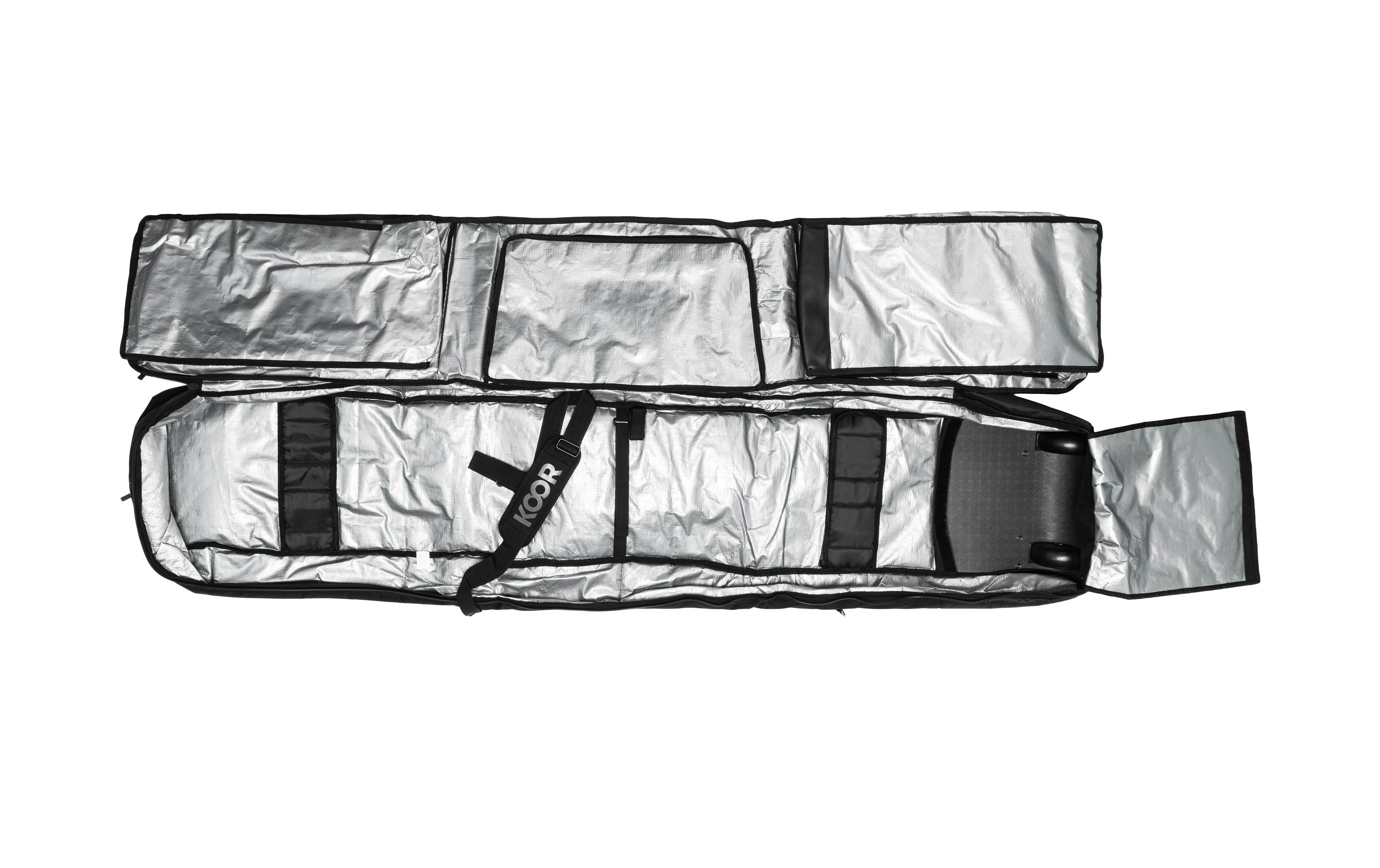 KOOR Skibag Kaander mit Rollen, 165 cm