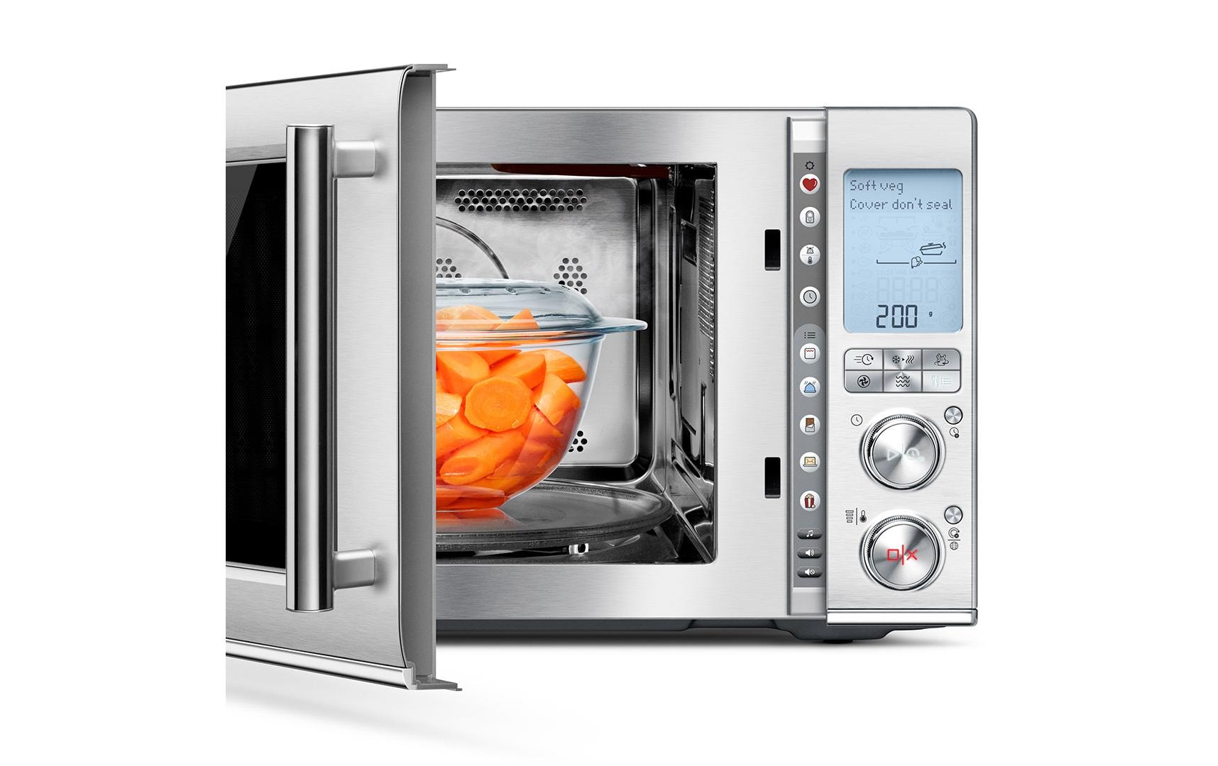 Sage Mikrowelle Combi Wave 3 in 1 Silber Sage Mikrowelle Combi Wave 3 in 1 Silber