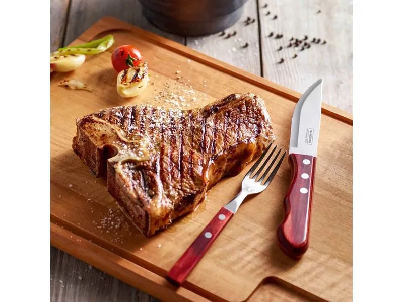Tramontina Churrasco Jumbo Rot/Silber Tramontina Churrasco Jumbo Rot/Silber