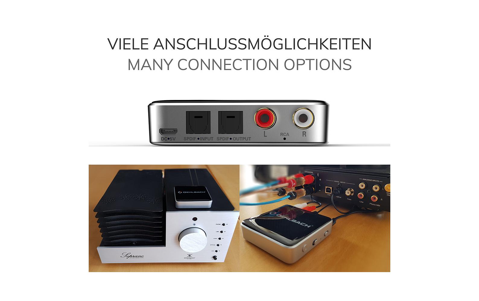 Oehlbach Bluetooth Adapter BTR Evolution 5.0 Schwarz