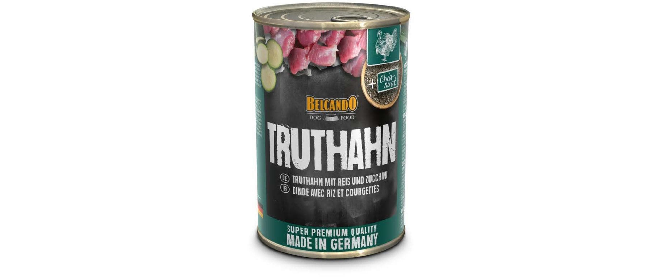 Belcando Nassfutter Truthahn mit Reis & Zucchini, 400g