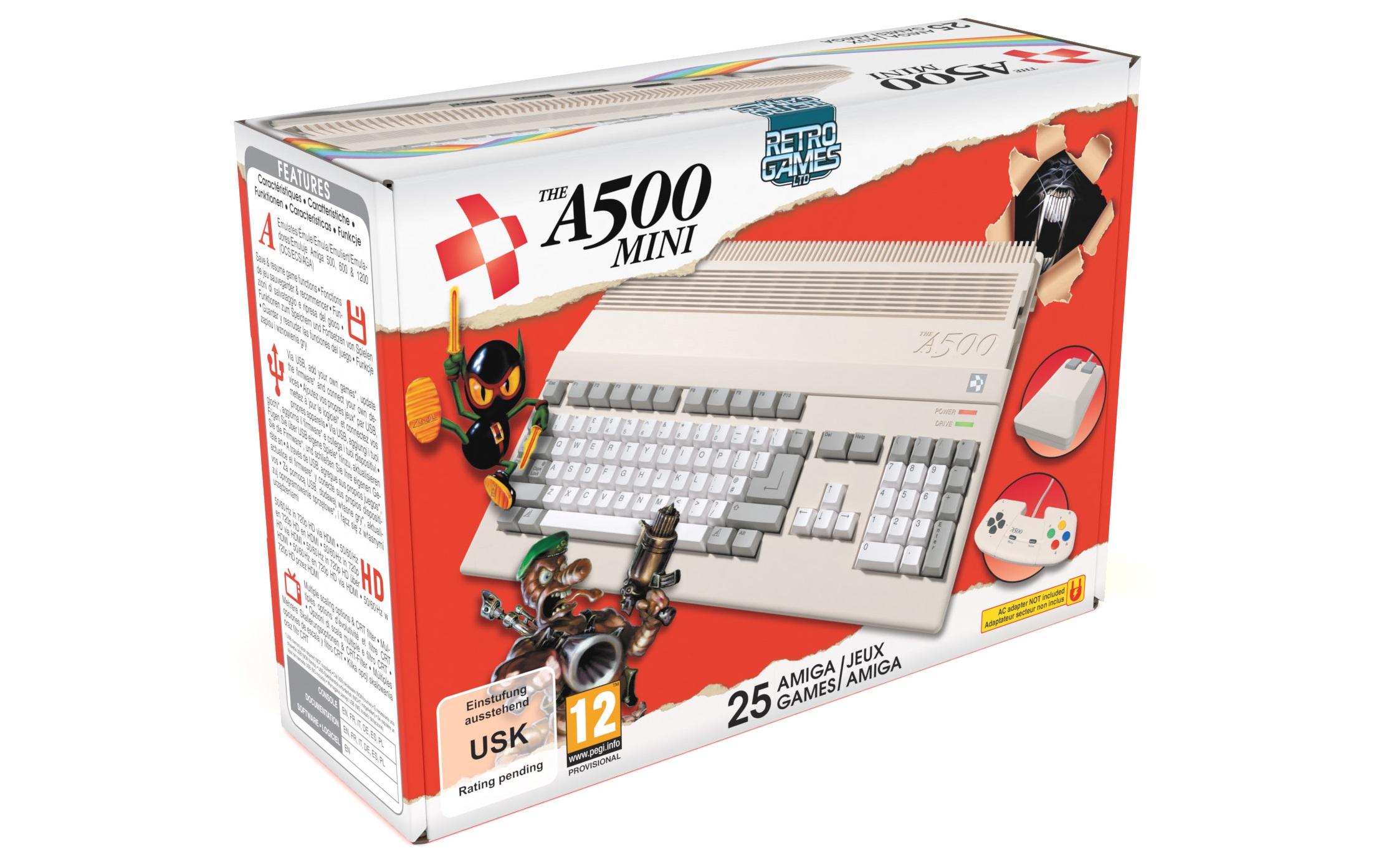 retro-bit Spielkonsole The A500 Mini