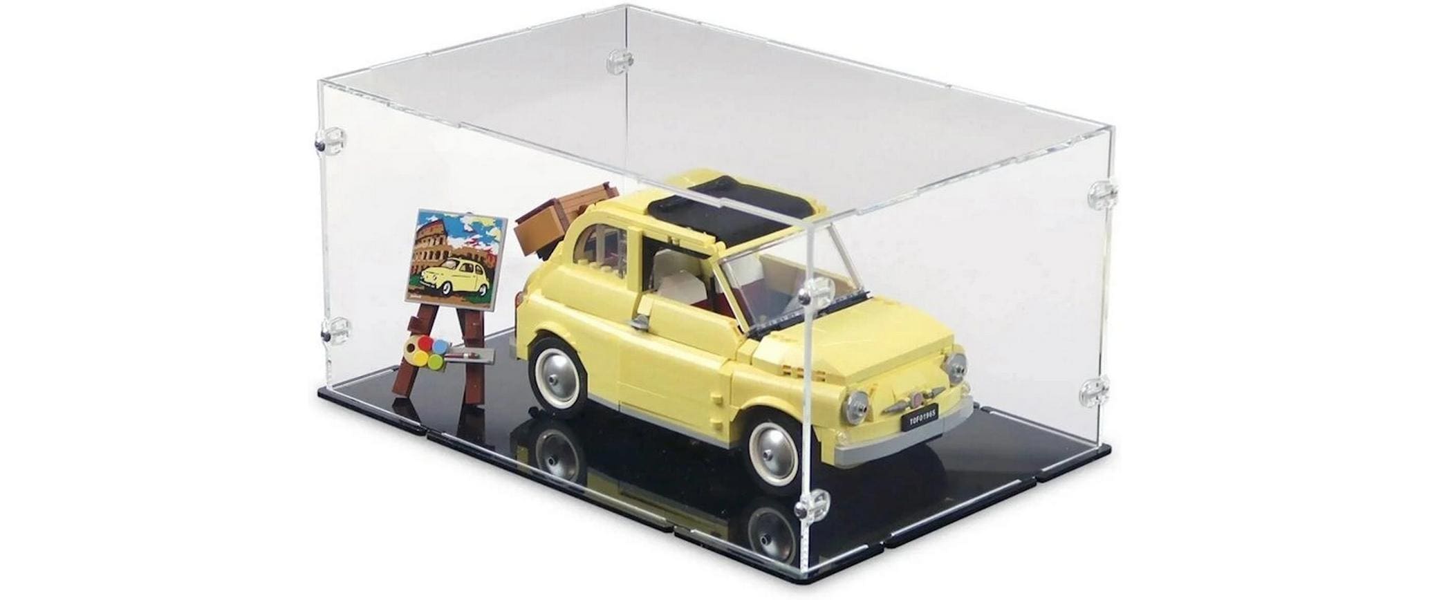 iDisplayit Acryl-Display für LEGO 10271 Fiat 500