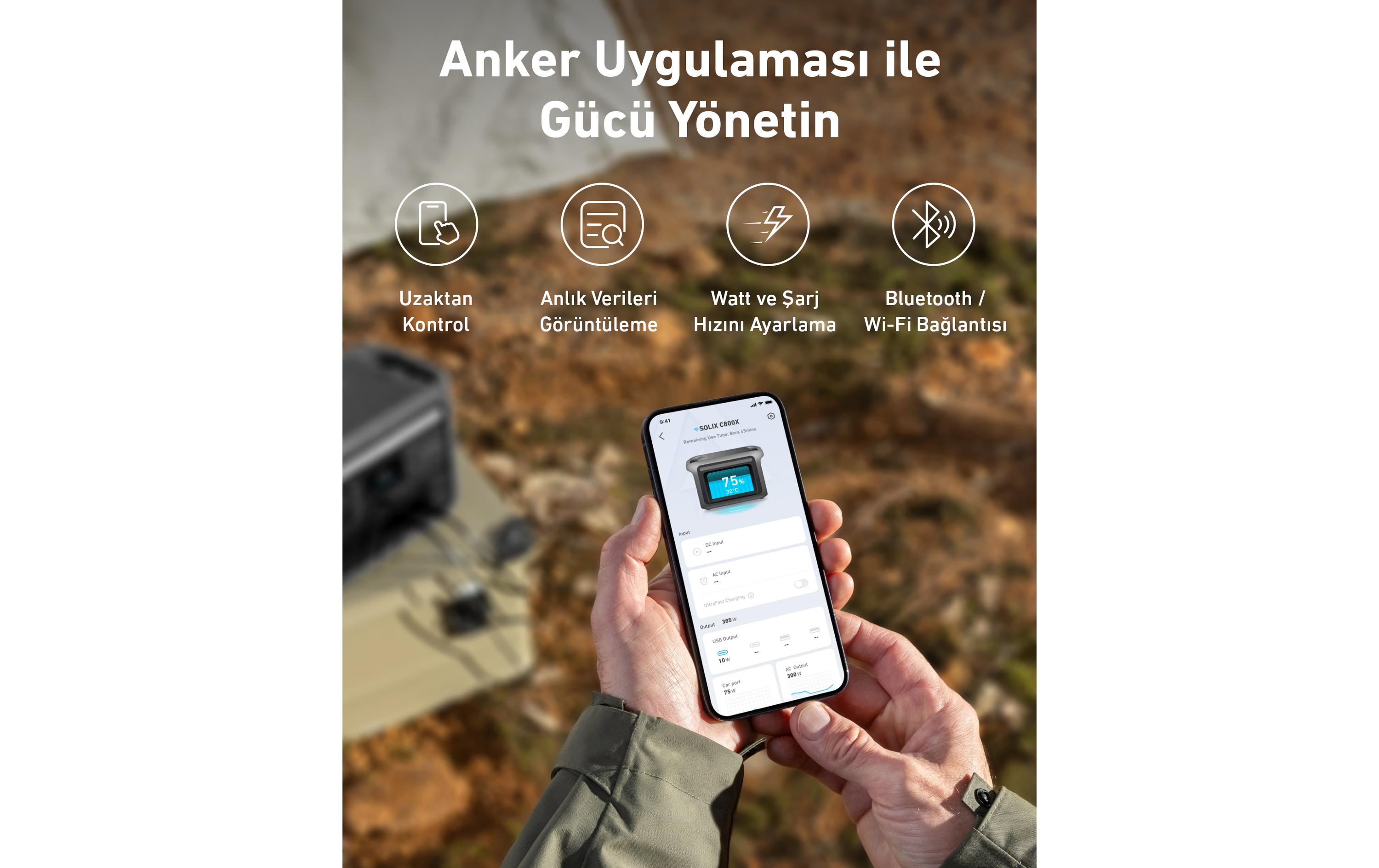 Anker Power Station Solix C800X 768 Wh