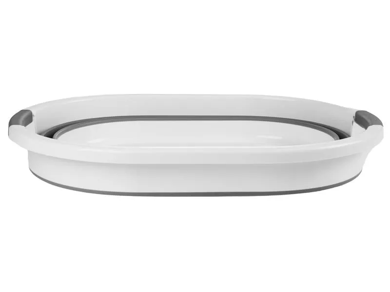 FTM Wäschekorb 36 l, Grau/Weiss FTM Wäschekorb 36 l, Grau/Weiss