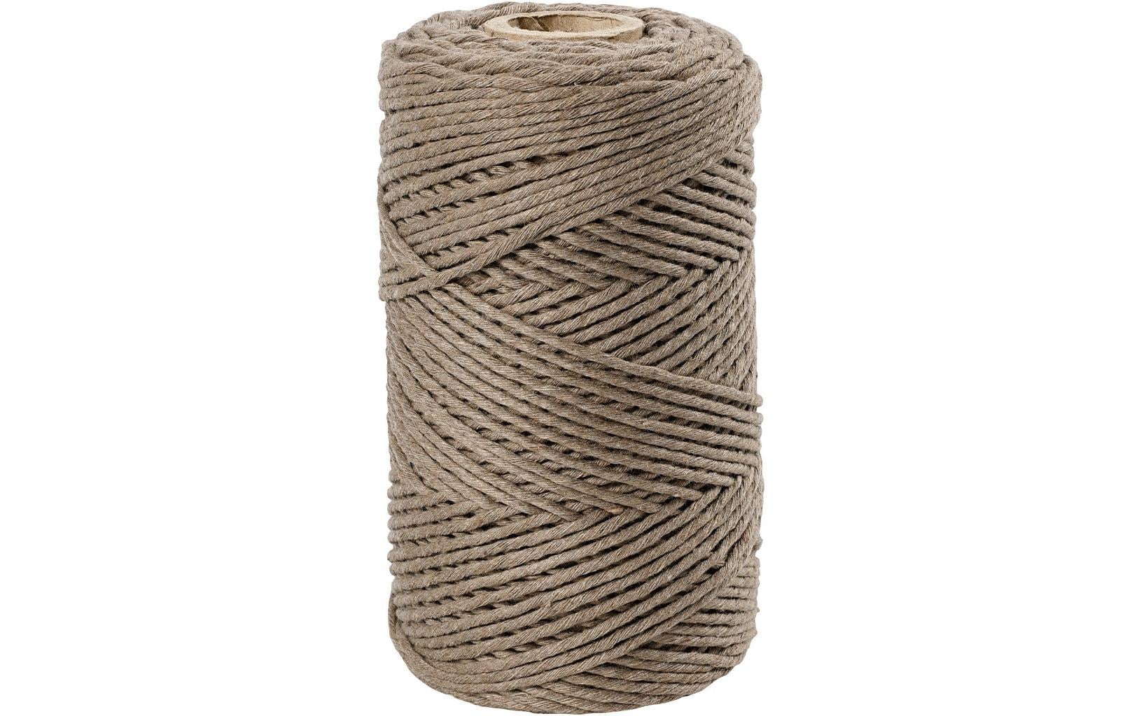 Creativ Company Baumwollgarn Makramé 330 g, Hellbraun Creativ Company Baumwollgarn Makramé 330 g, Hellbraun